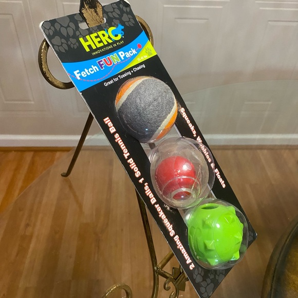 Brand New Set of Hero Build In Touch Natural Rubber  Tennis Ball . - Picture 4 of 4